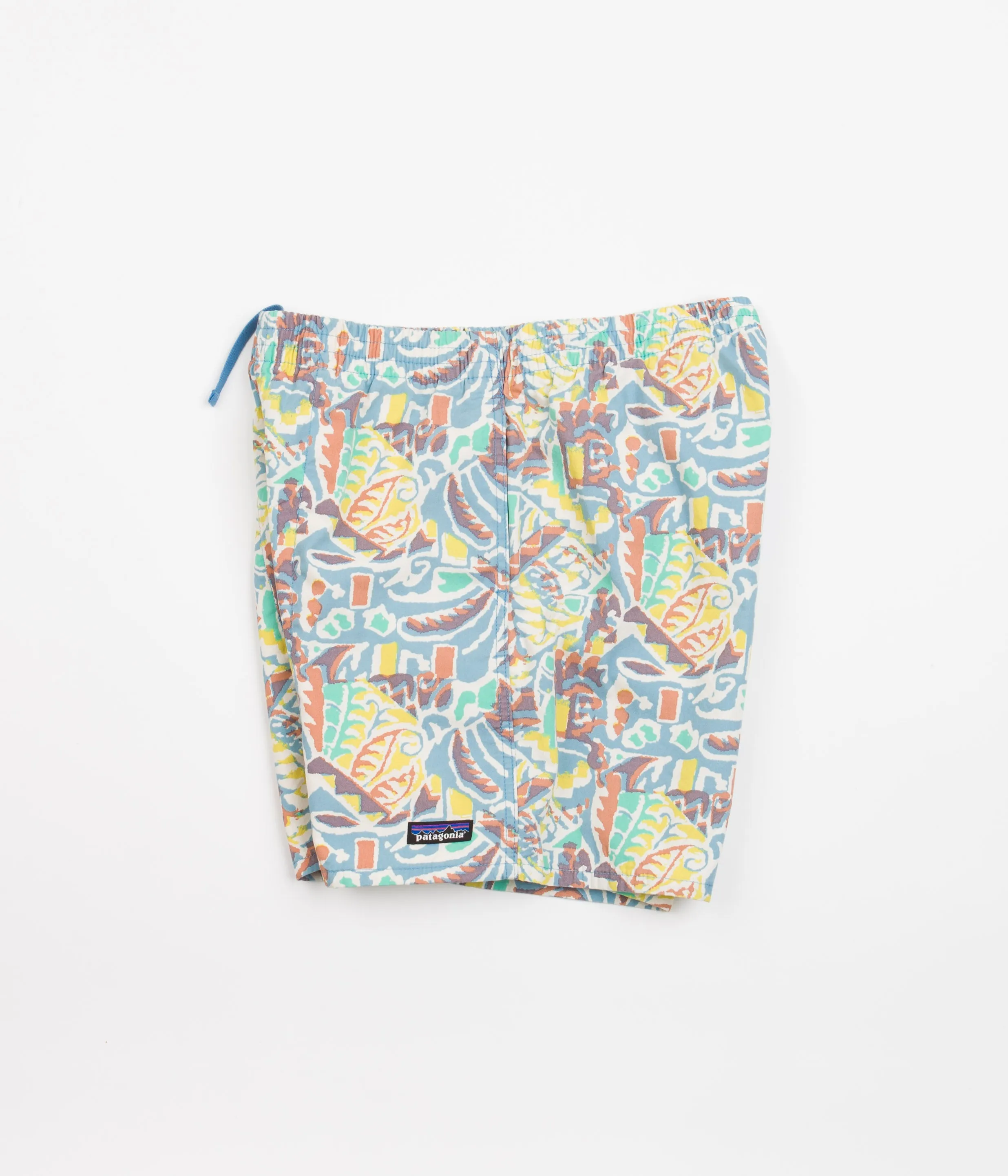 Patagonia Funhoggers Shorts - Thriving Planet: Lago Blue