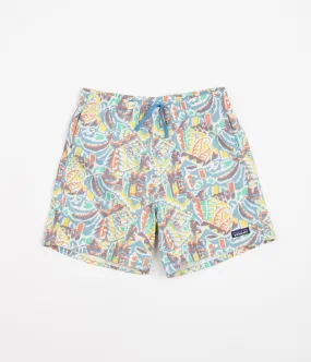 Patagonia Funhoggers Shorts - Thriving Planet: Lago Blue