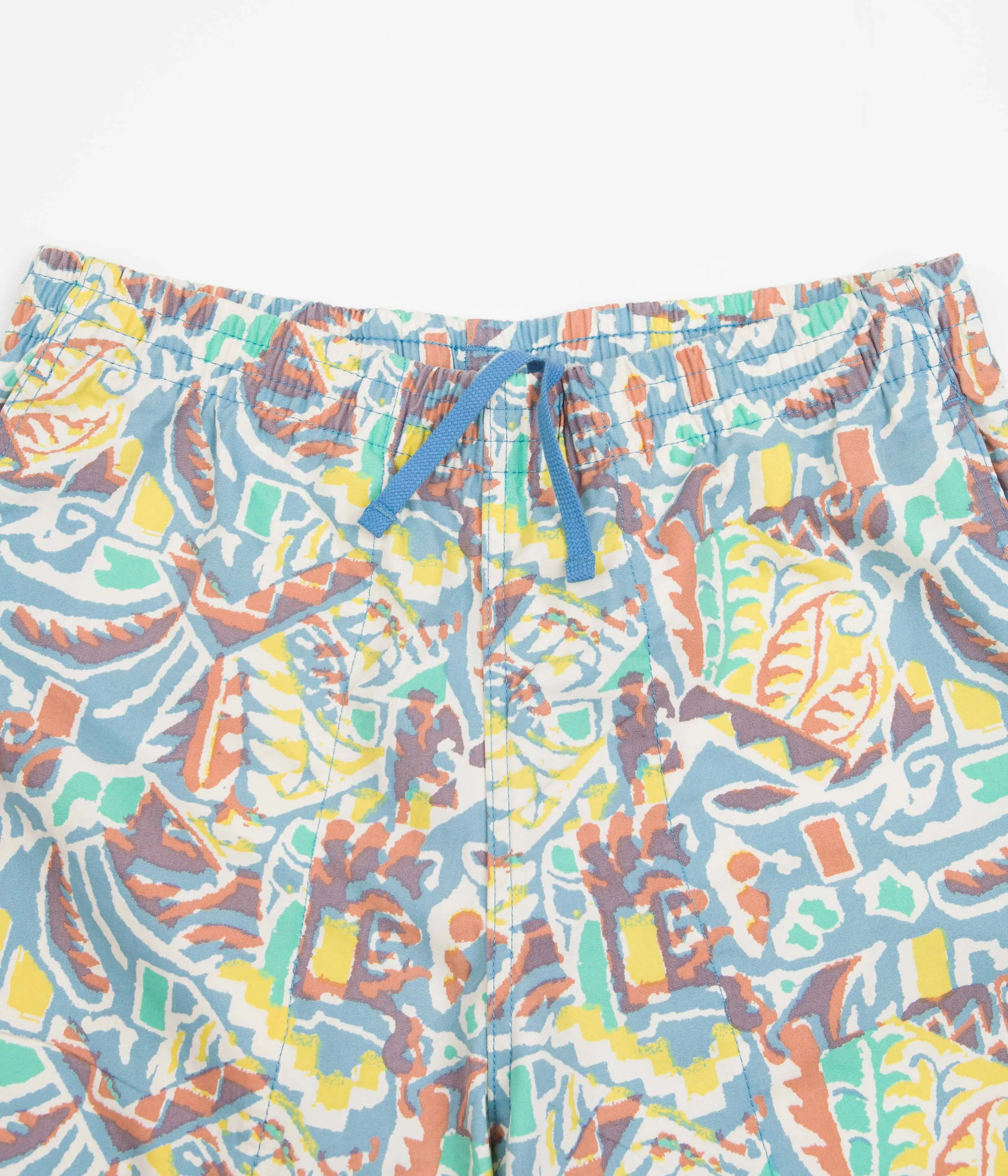 Patagonia Funhoggers Shorts - Thriving Planet: Lago Blue