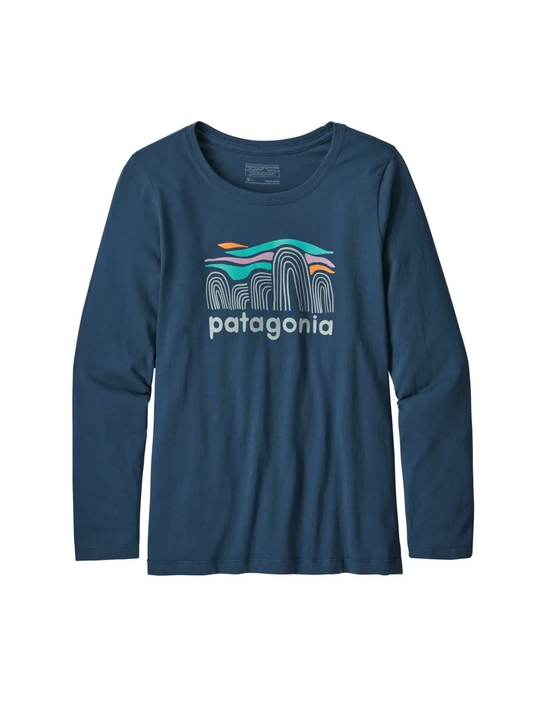 Patagonia, Girls' Long-Sleeved Graphic Organic T-Shirt