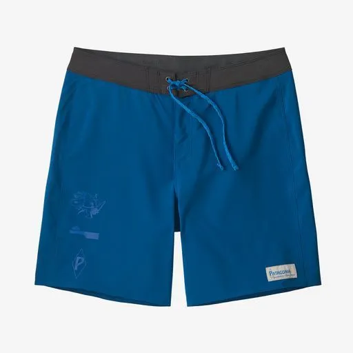 Patagonia Hydropeak 18" Mens Boardshorts - Endless Blue