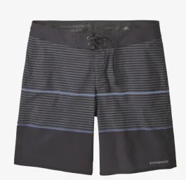 Patagonia Hydropeak Mens Boardshorts - Olive Stripe/Ink Black