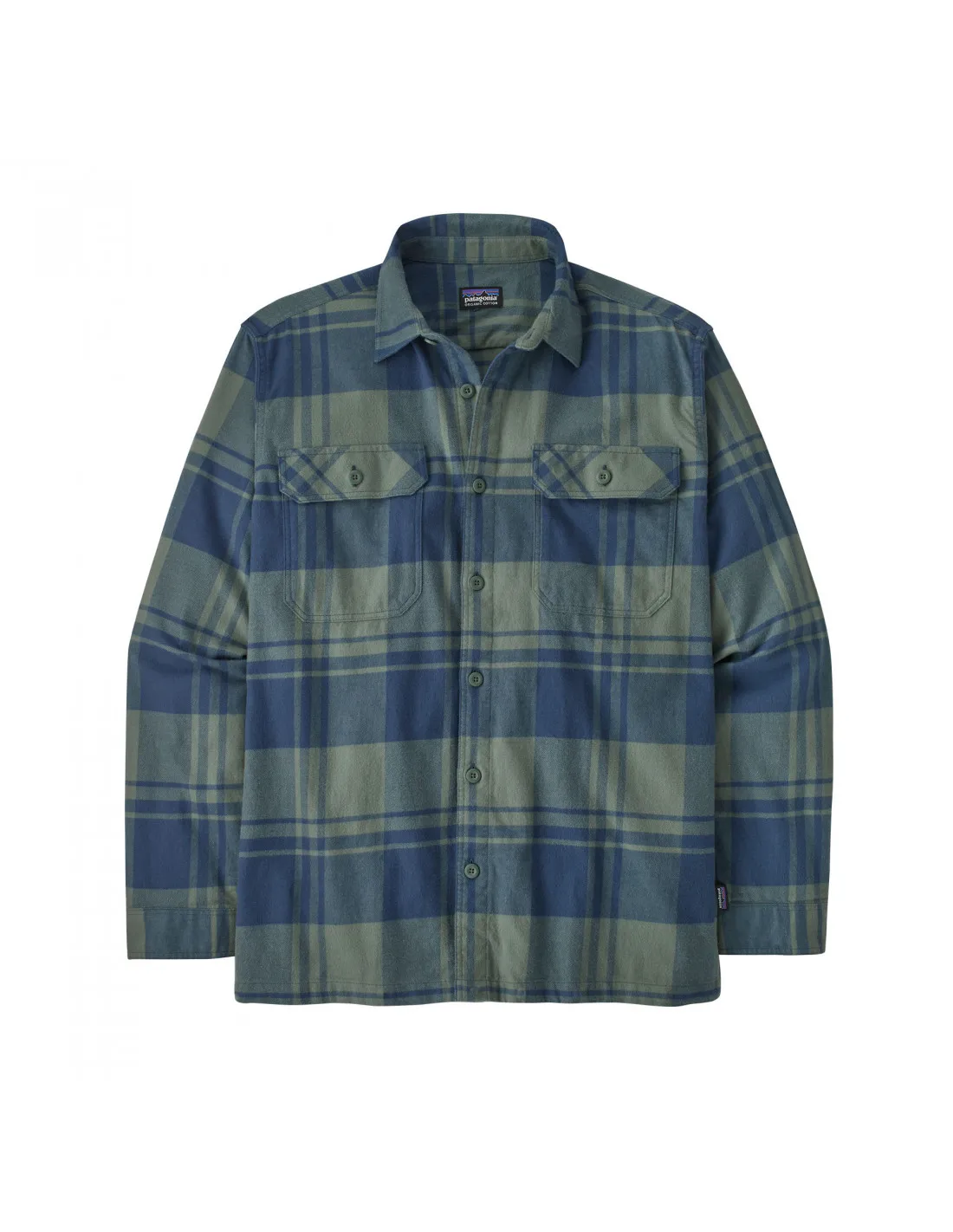 Patagonia, M's Long-Sleeved Organic Cotton Midweight Fjord Flannel Shirt