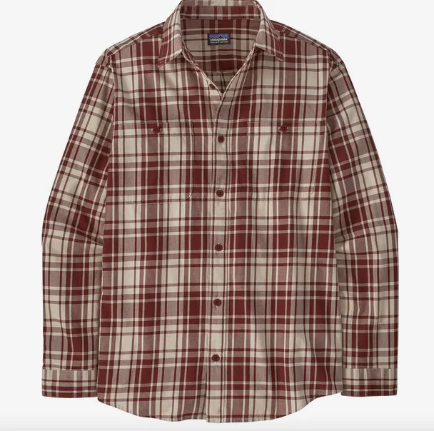 Patagonia Men's Long-Sleeved Organic Pima Cotton Shirt