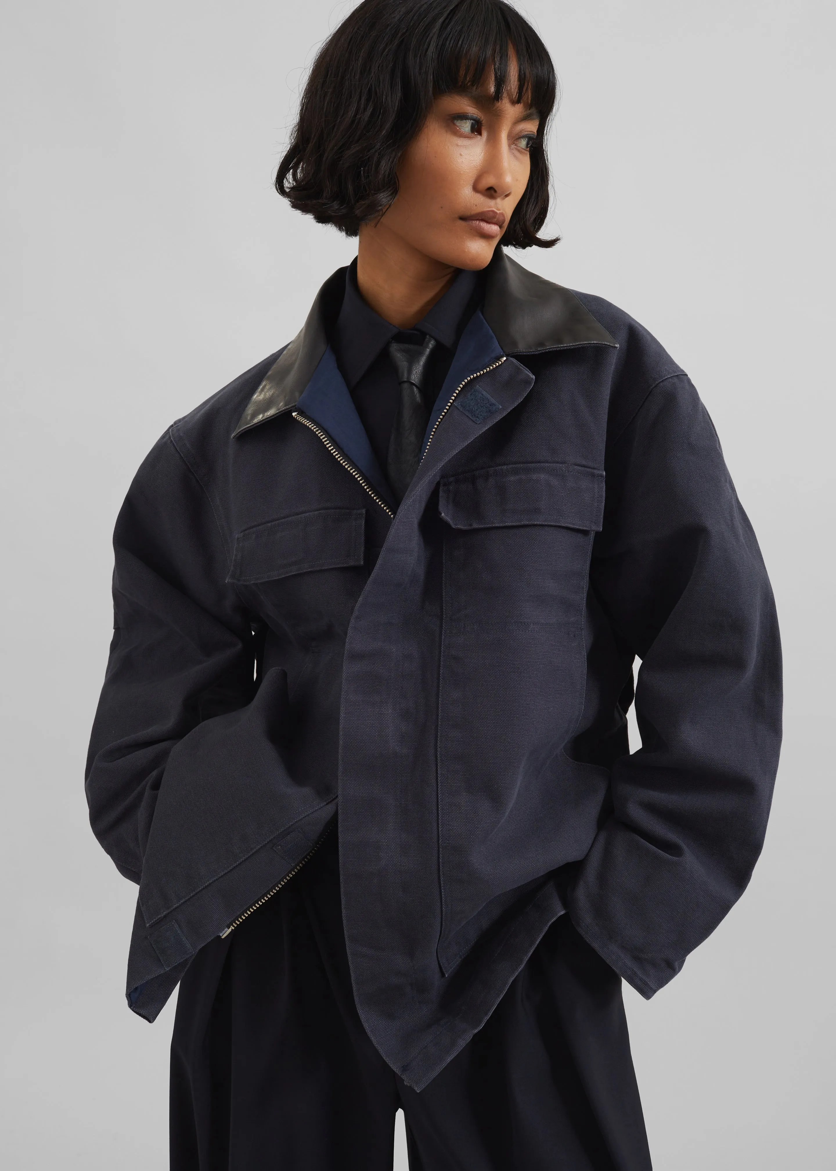 Pelso Barn Jacket - Navy