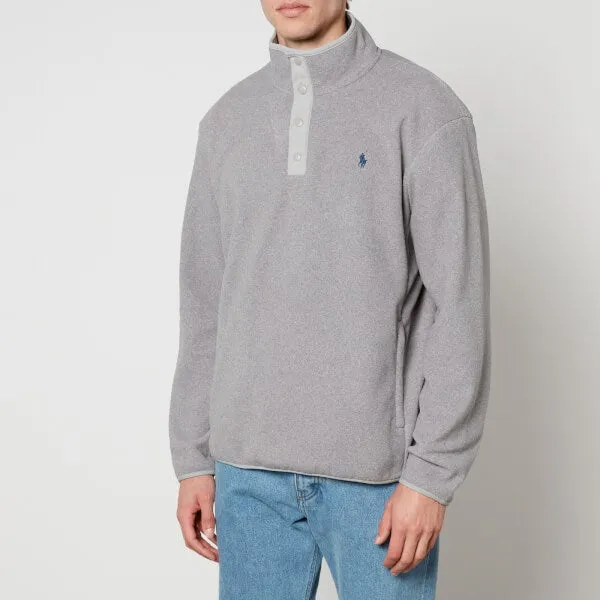 Polo Ralph Lauren Men's Quarter Neck Pullover Sweatshirt - Andover Heather