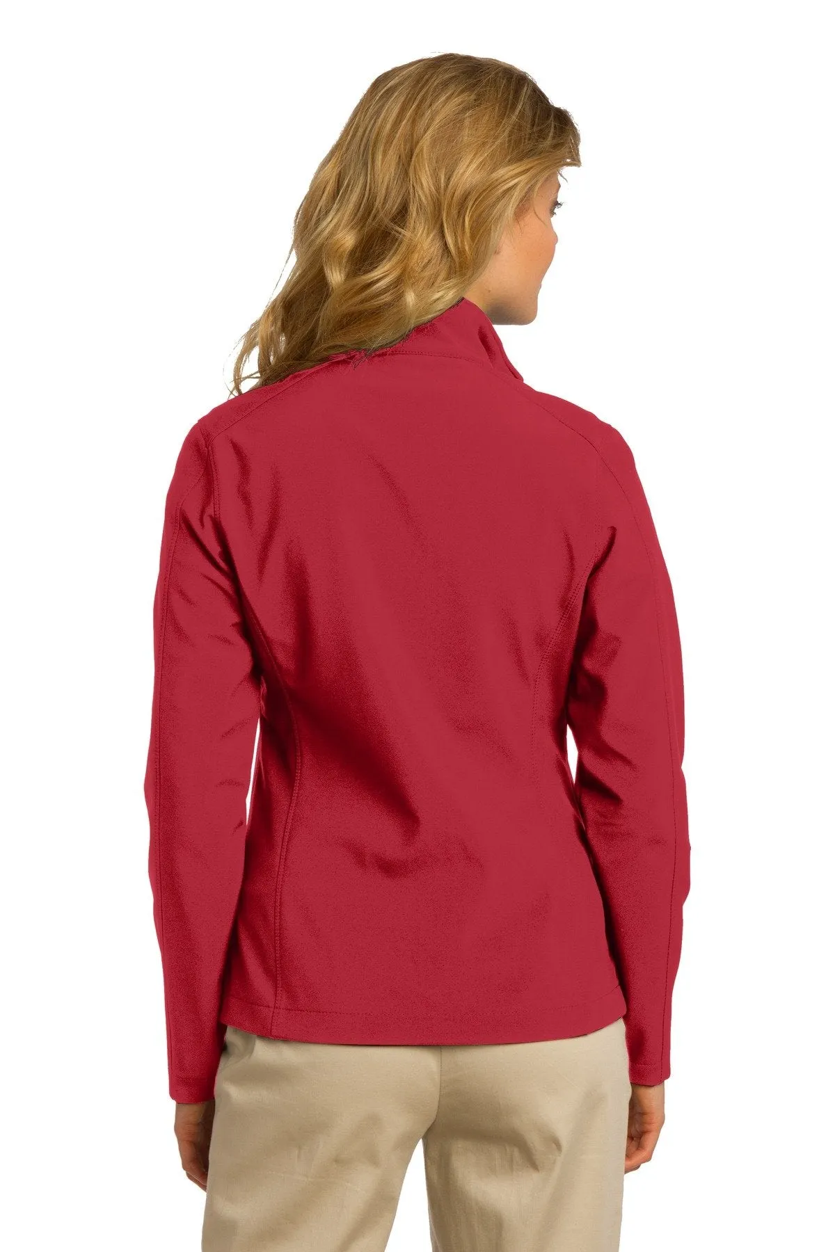 Port Authority Ladies Core Soft Shell Jacket L317 Rich Red