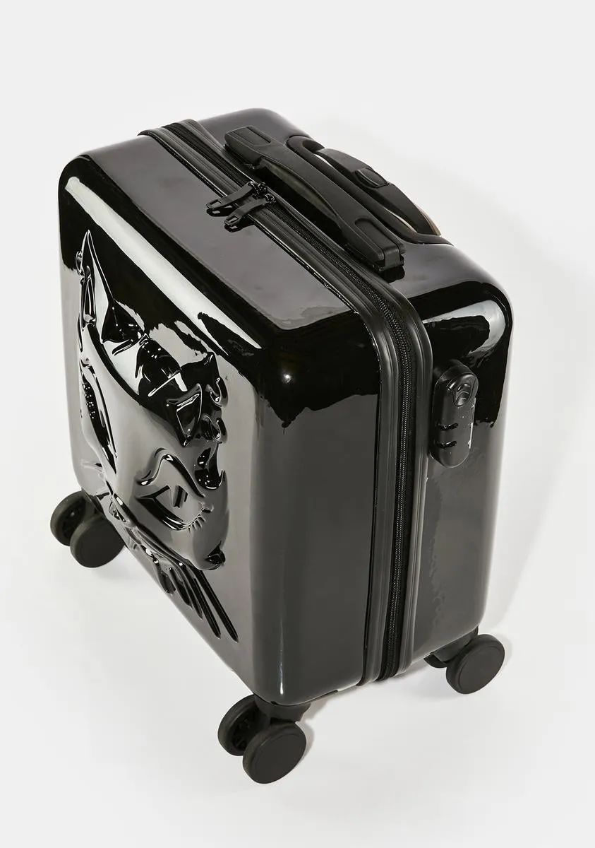 Positive Cattitude Rolling Suitcase-