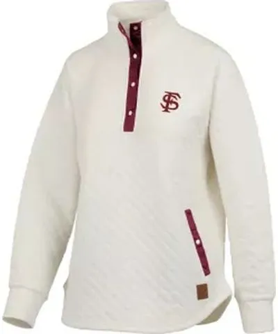 Pressbox Women's NCAA Florida State Seminoles Claire Henley Pullover