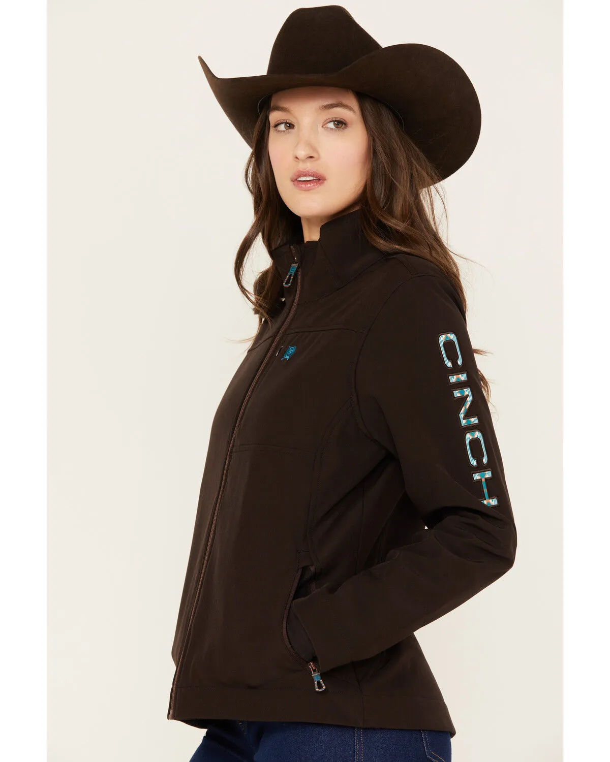 Product Name:  Cinch Women's Concealed Carry Logo Softshell Jacket