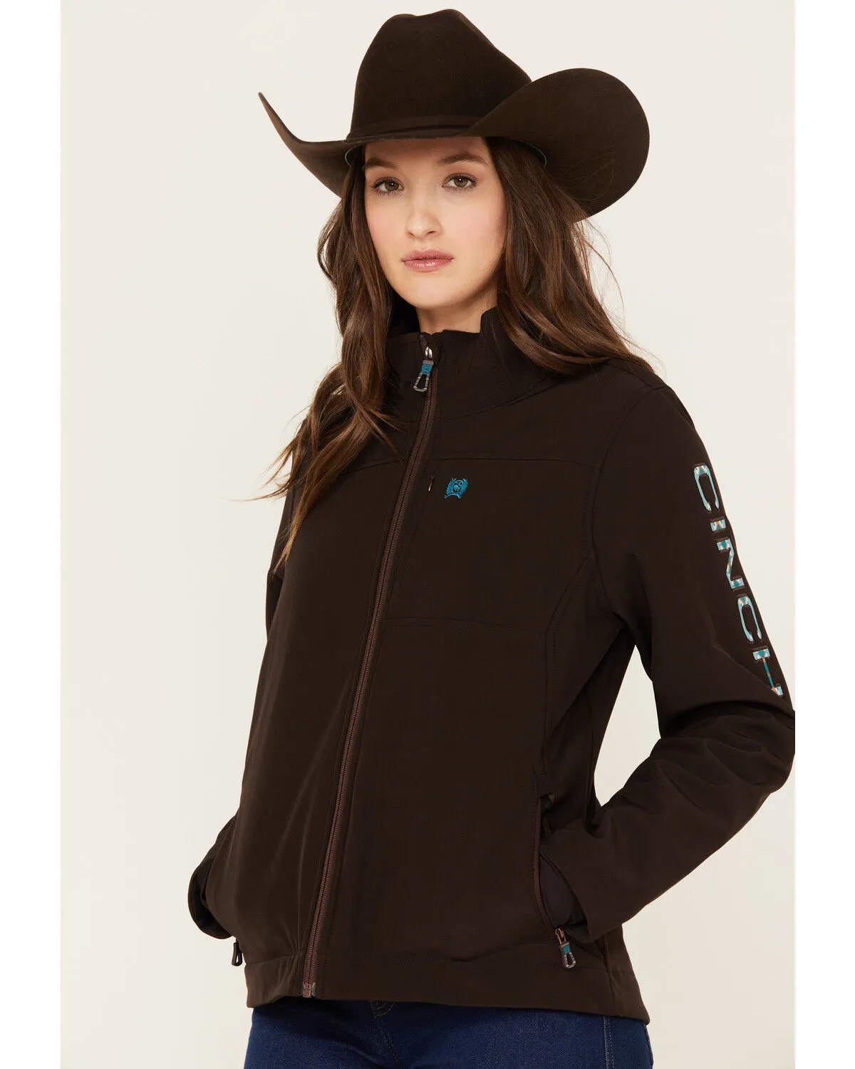 Product Name:  Cinch Women's Concealed Carry Logo Softshell Jacket