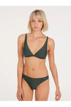 Protest PRTMAUDY Triangle Bikini Huntergreen