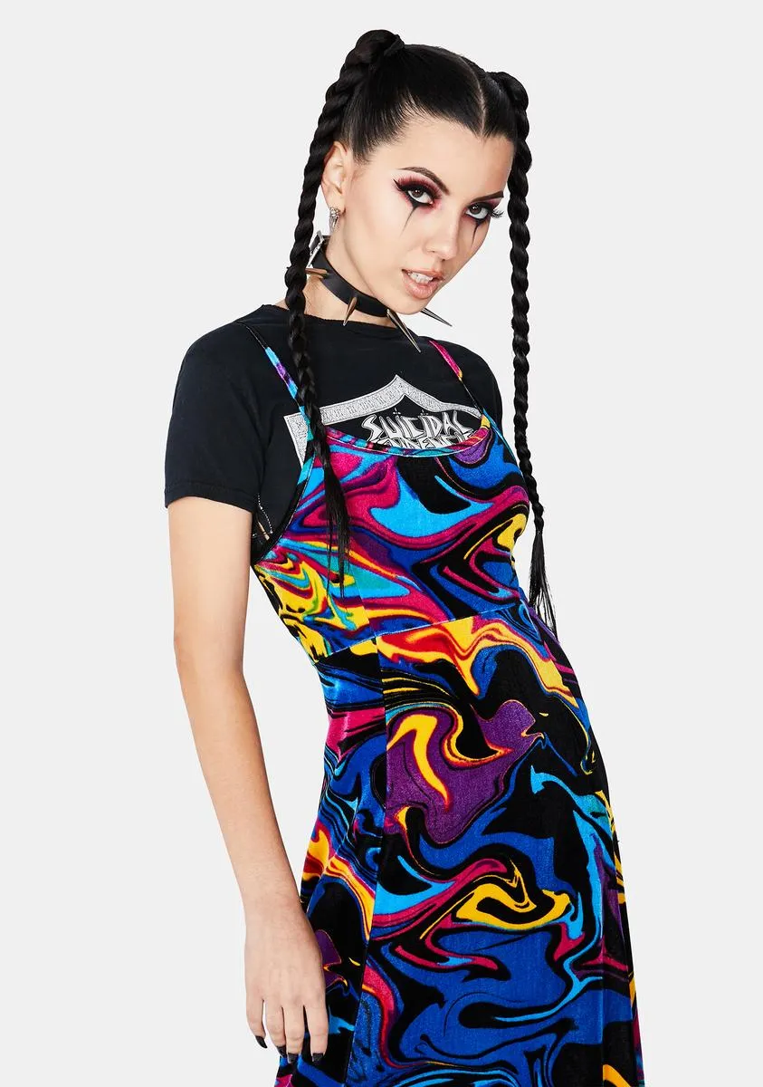 Psychedelia Midi Dress-