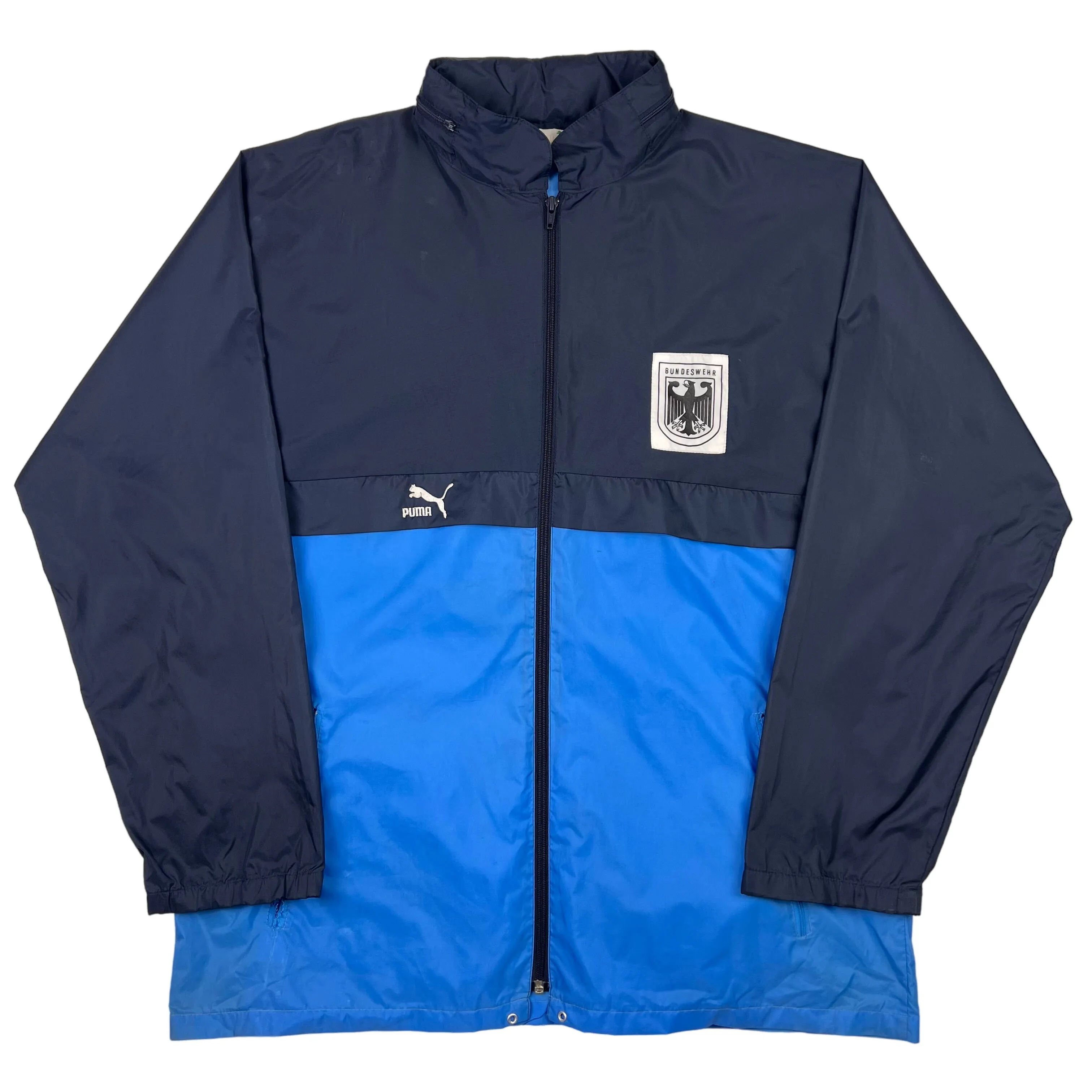 Puma 90's Bundeswehr Winbreaker Track Jacket Blue Navy