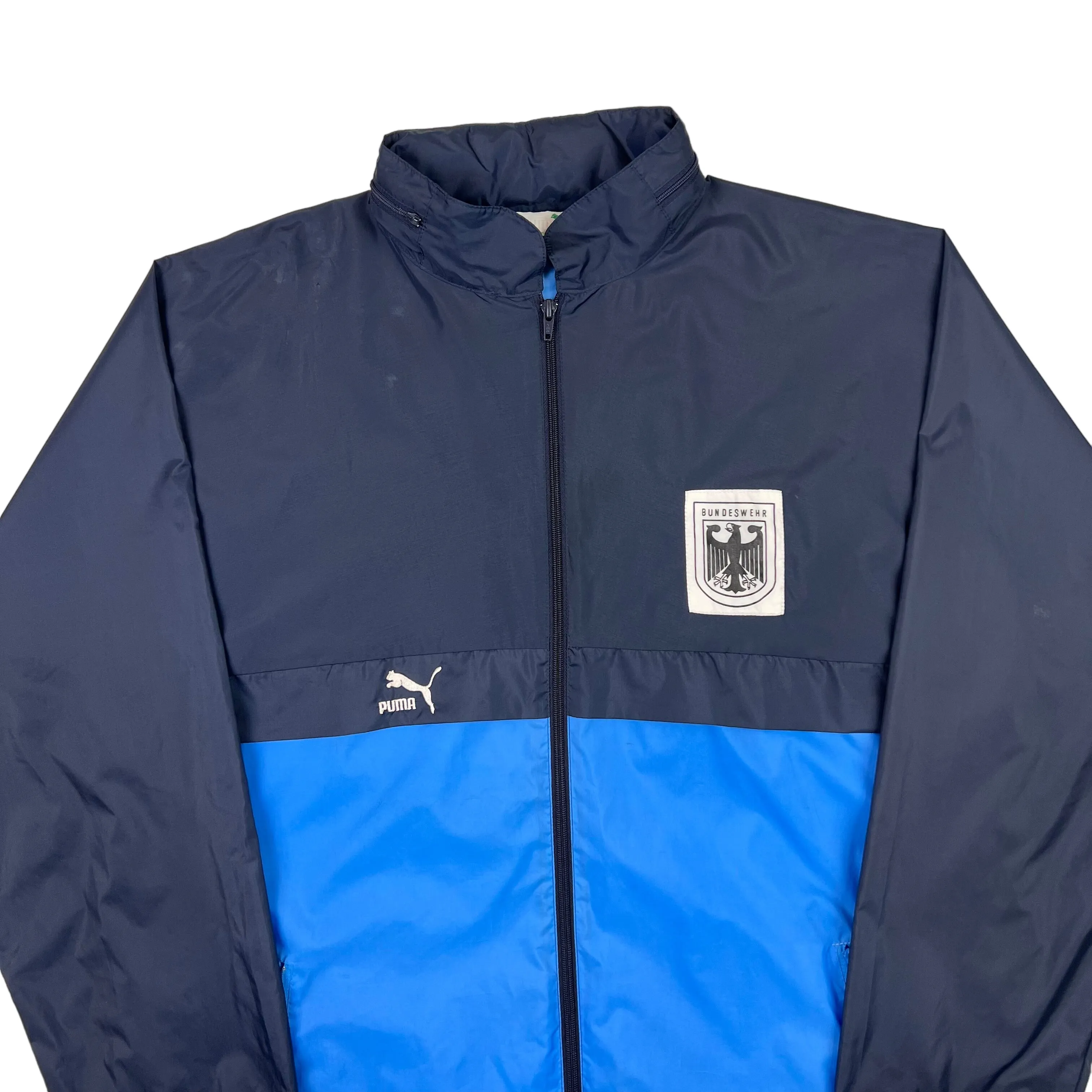 Puma 90's Bundeswehr Winbreaker Track Jacket Blue Navy