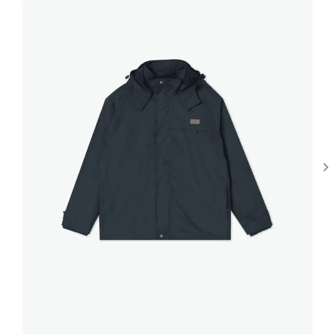 R. M. Williams Mens Rockley Jacket in Navy/Ironbark