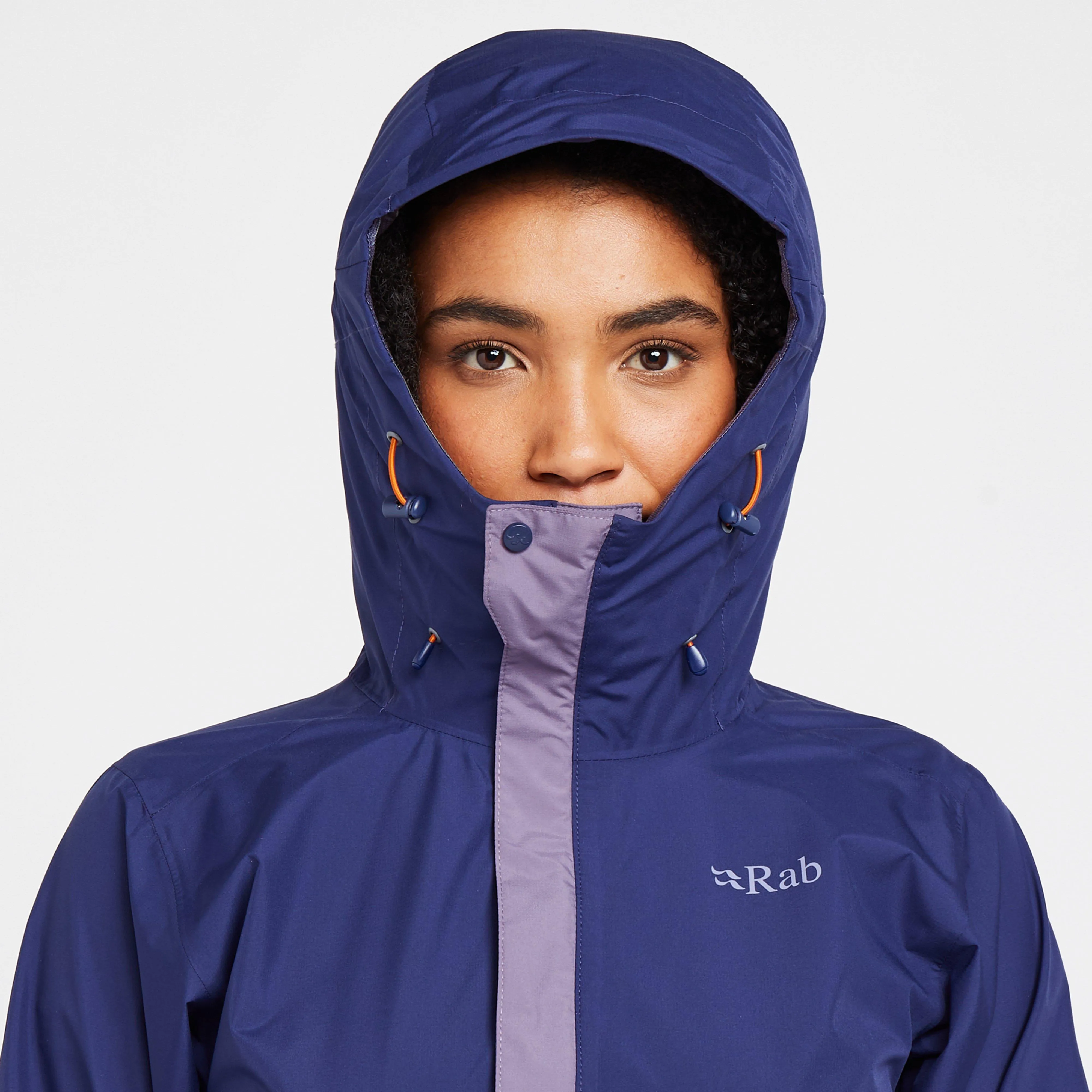 Rab Women's Downpour ECO Waterproof Jacket | Ultimate Outdoors