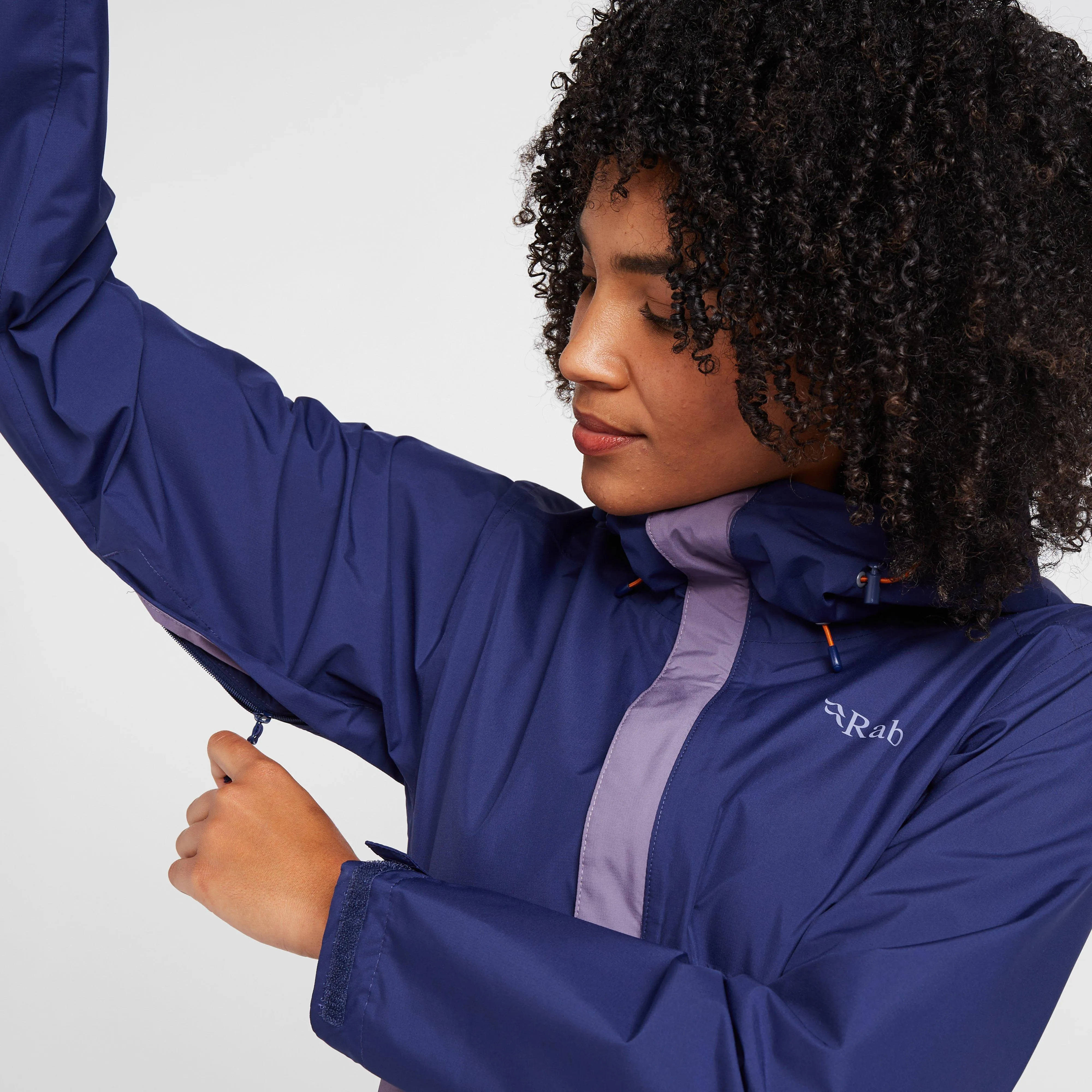 Rab Women's Downpour ECO Waterproof Jacket | Ultimate Outdoors