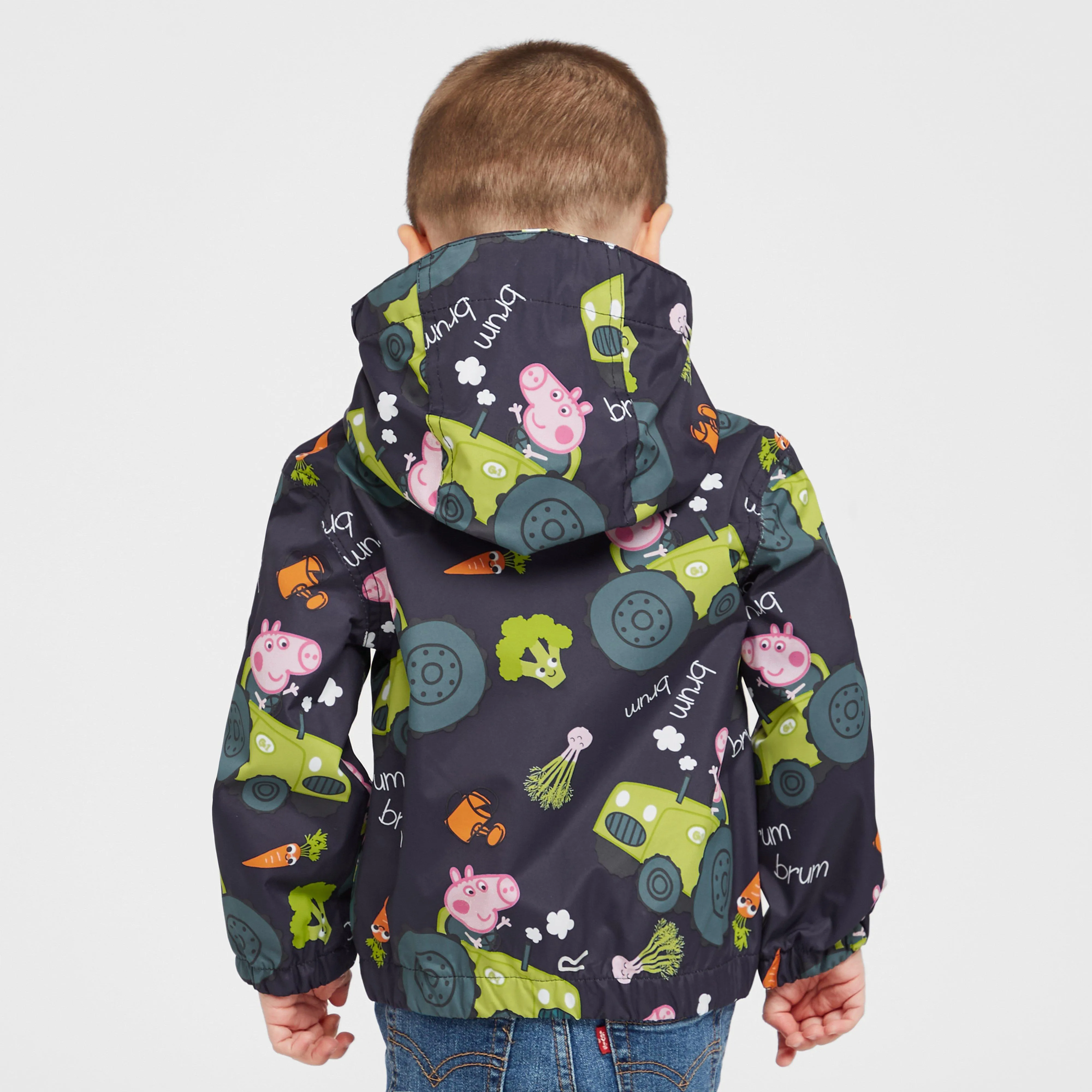 Regatta Kids' Peppa Pig Muddy Puddle Waterproof Jacket | Ultimate Outdoors