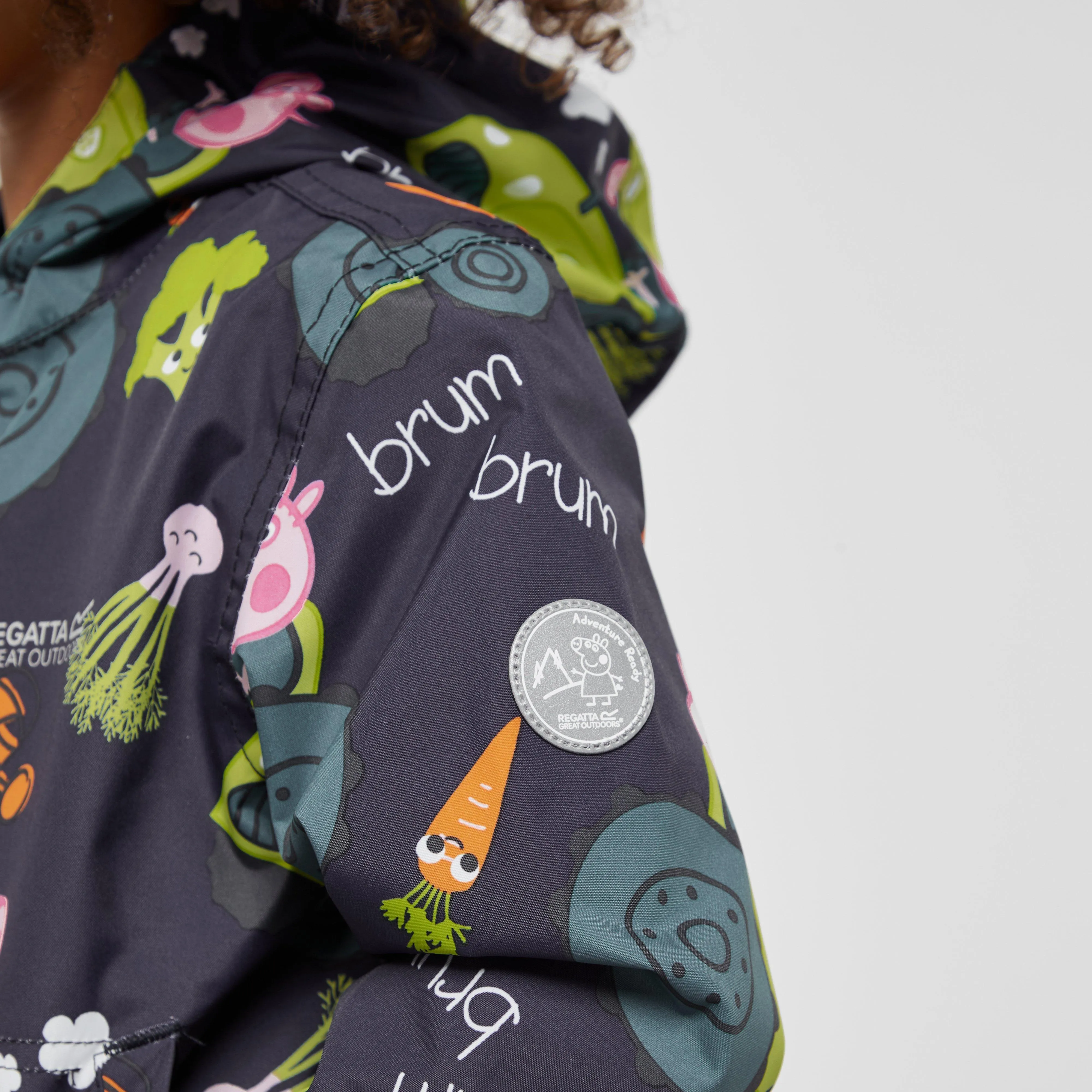 Regatta Kids' Peppa Pig Muddy Puddle Waterproof Jacket | Ultimate Outdoors