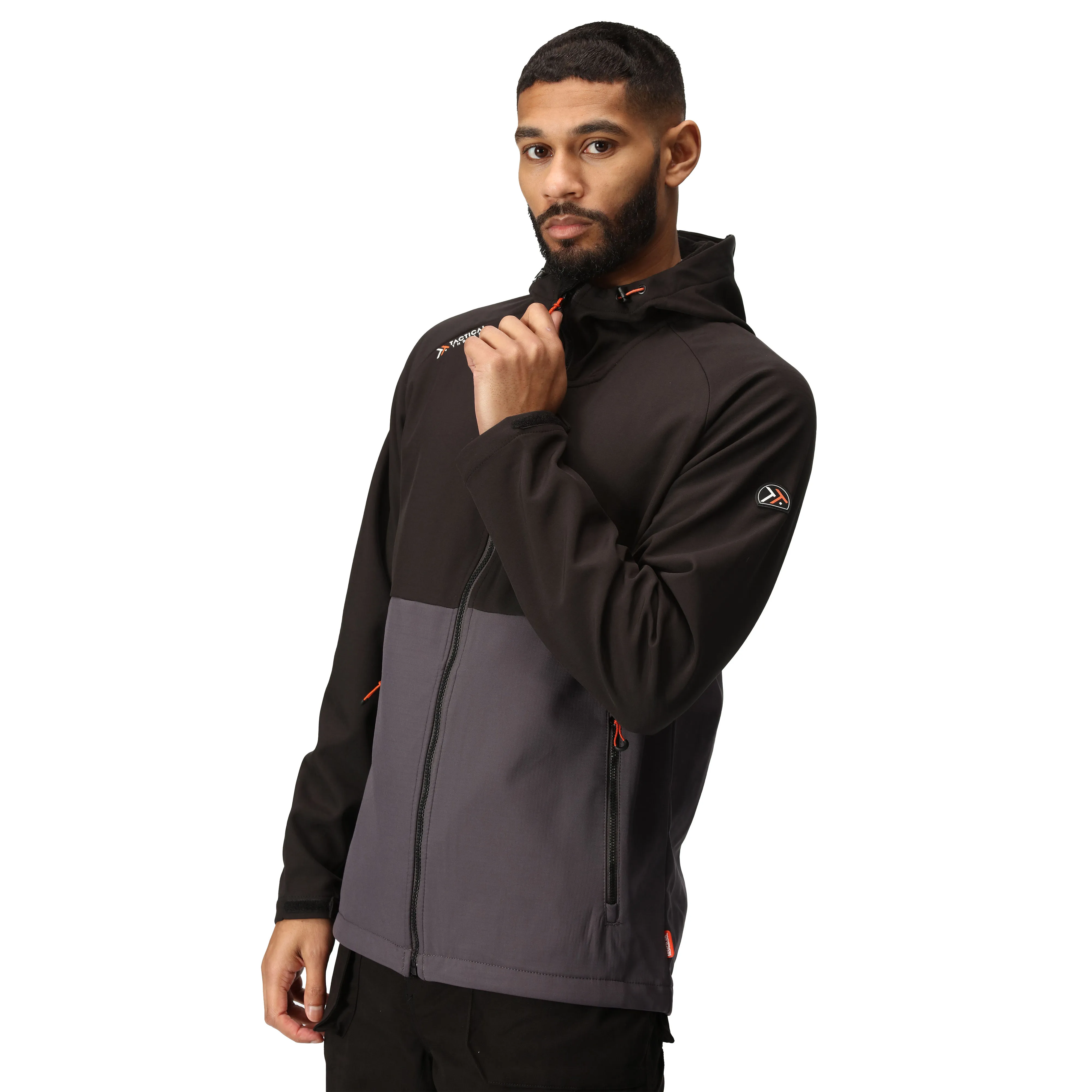 Regatta Tactical Surrender Softshell Jacket Iron/Black