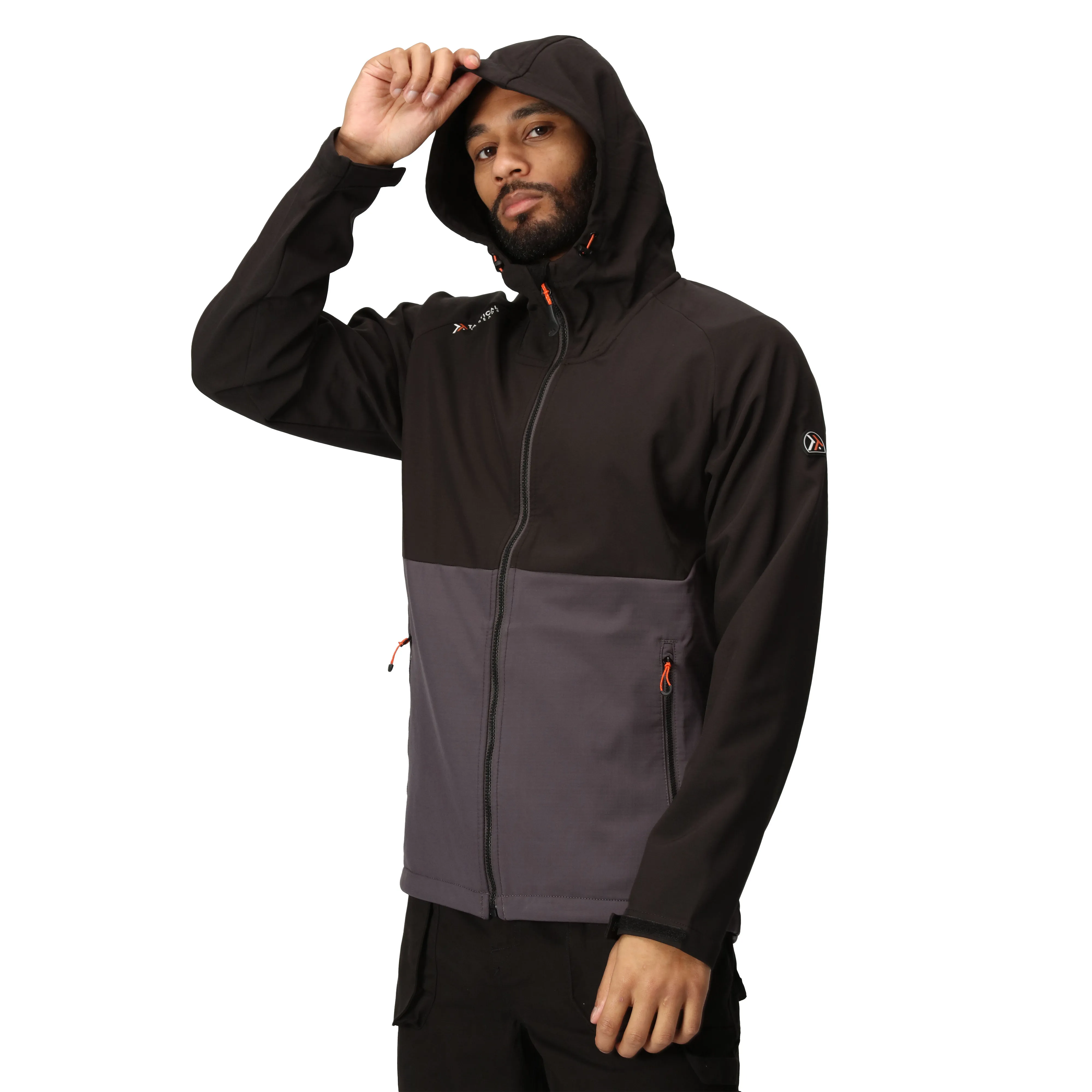 Regatta Tactical Surrender Softshell Jacket Iron/Black