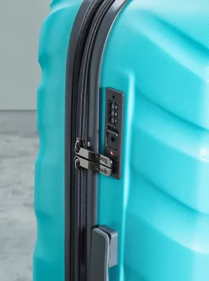 Rock TR-0235-TRQ Bali Turquoise Suitcase | Holiday Shop | George at ASDA