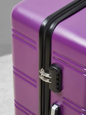 Rock TR-0259-PUR Purple Hard Shell Suitcase | Holiday Shop | George at ASDA