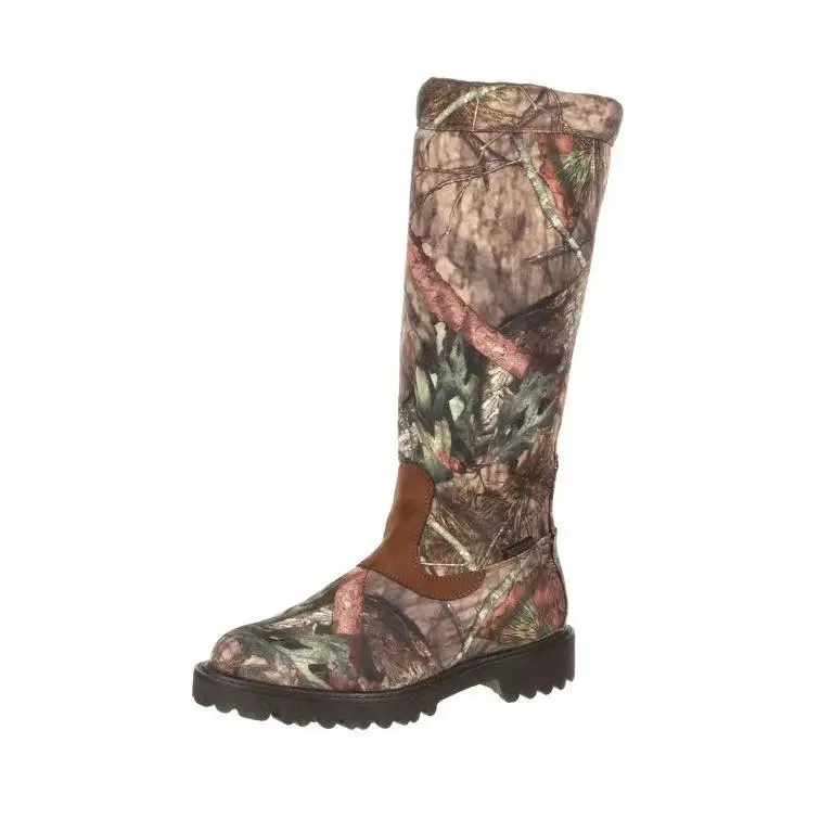 Rocky Men's Waterproof Mossy Oak Camo Side-Zip Snake Boot RKS0232