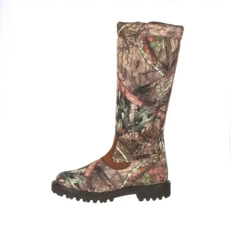 Rocky Men's Waterproof Mossy Oak Camo Side-Zip Snake Boot RKS0232