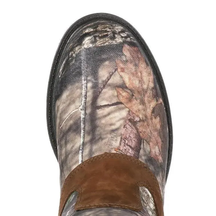 Rocky Men's Waterproof Mossy Oak Camo Side-Zip Snake Boot RKS0232