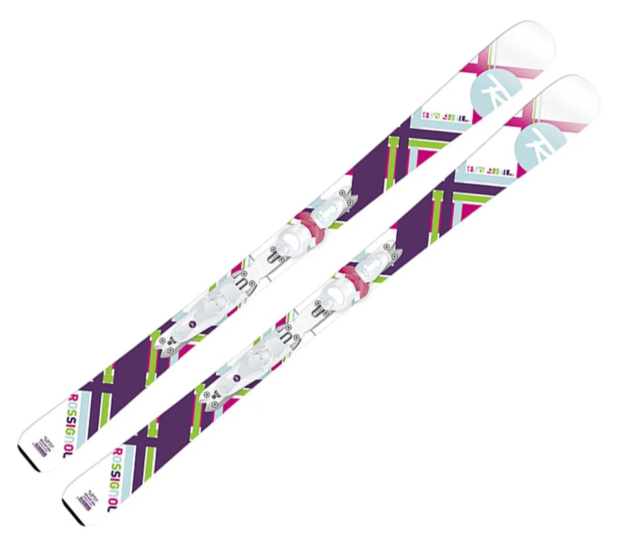 Rossignol Fun Girl Jr Skis + Xelium Saphir 45 Bindings 2015