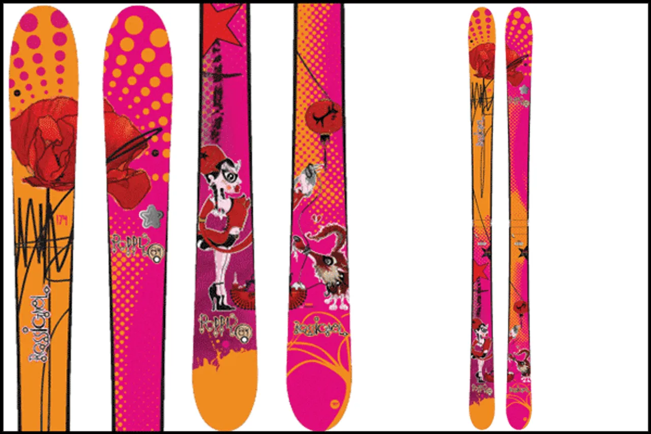 Rossignol Poppy FS 80 Skis 2010