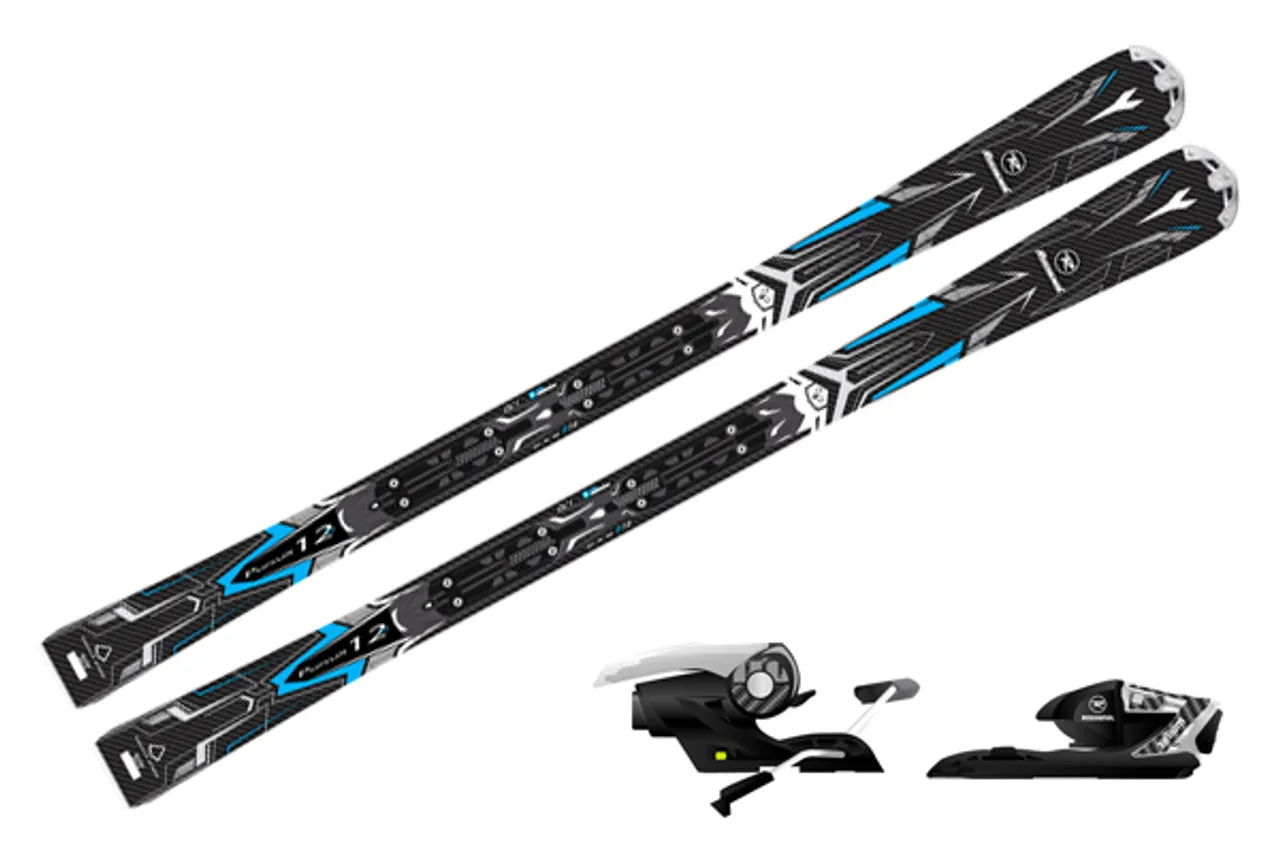 Rossignol Pursuit 12 Ti Skis with Xeluim 110 S Bindings 2014