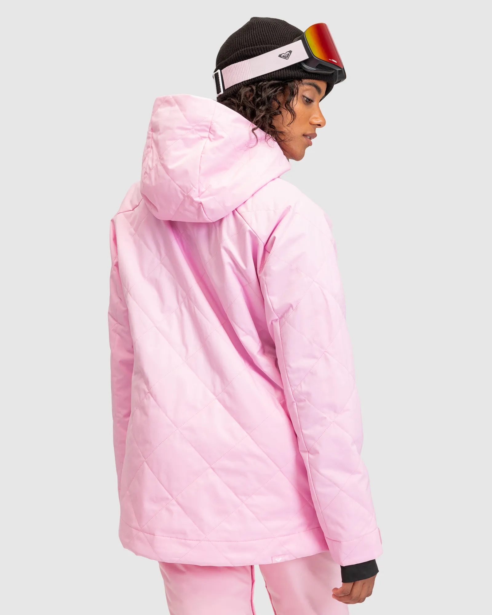 Roxy Womens Radiant Lines Overhead Technical Snow Jacket - Pink Frosting | SurfStitch