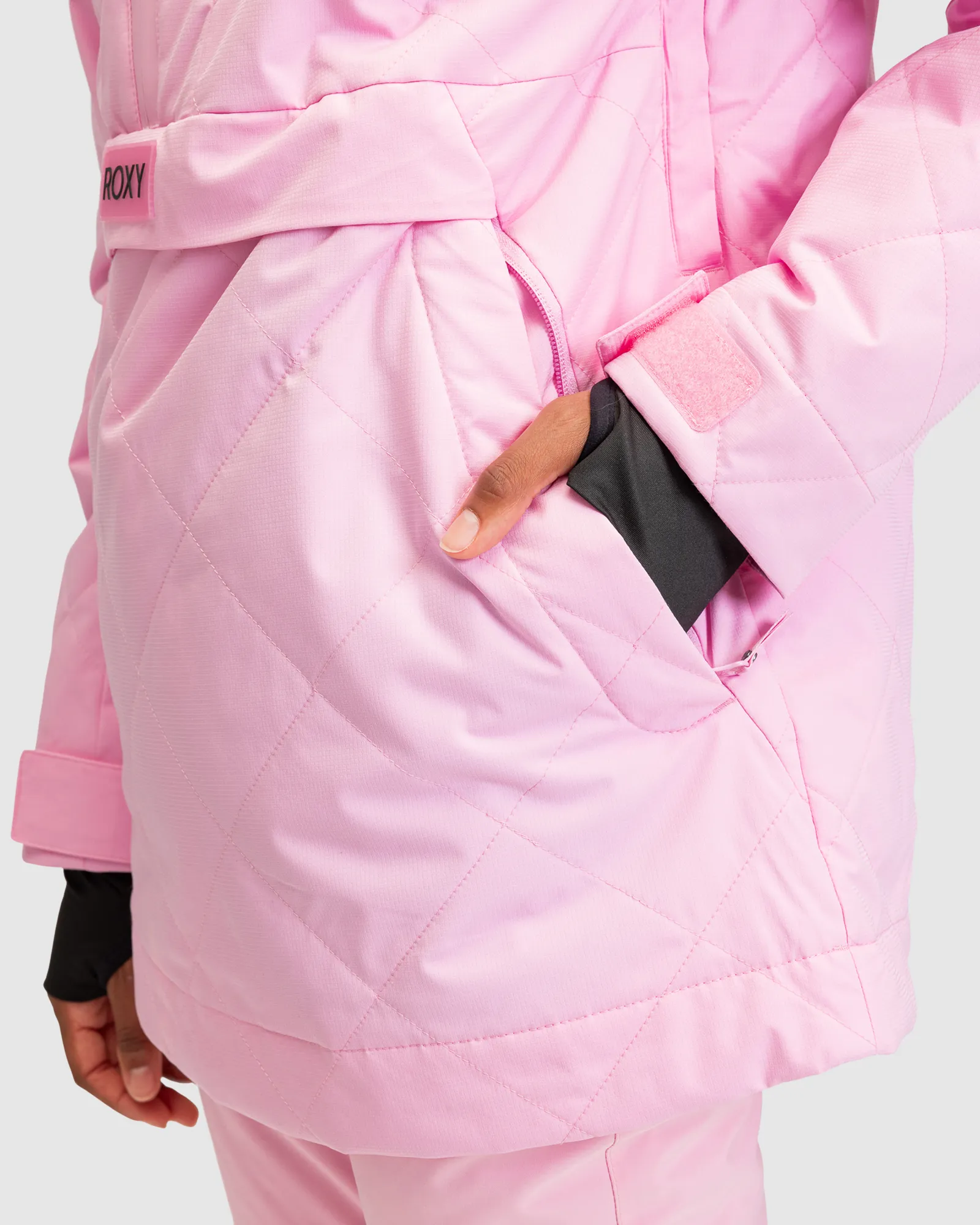 Roxy Womens Radiant Lines Overhead Technical Snow Jacket - Pink Frosting | SurfStitch