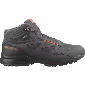 Salomon Juniors' Outway Mid ClimaSalomon Waterproof Magnet/Phantom/Coral | Buy Salomon Juniors' Outway Mid ClimaSalomo