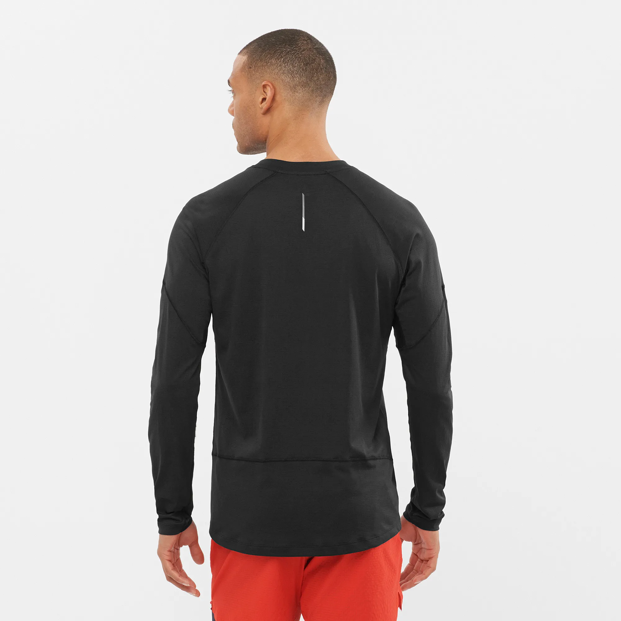 Salomon Men's Cross Run LS Tee Deep Black | Buy Salomon Men's Cross Run LS Tee Deep Black here | Outnorth