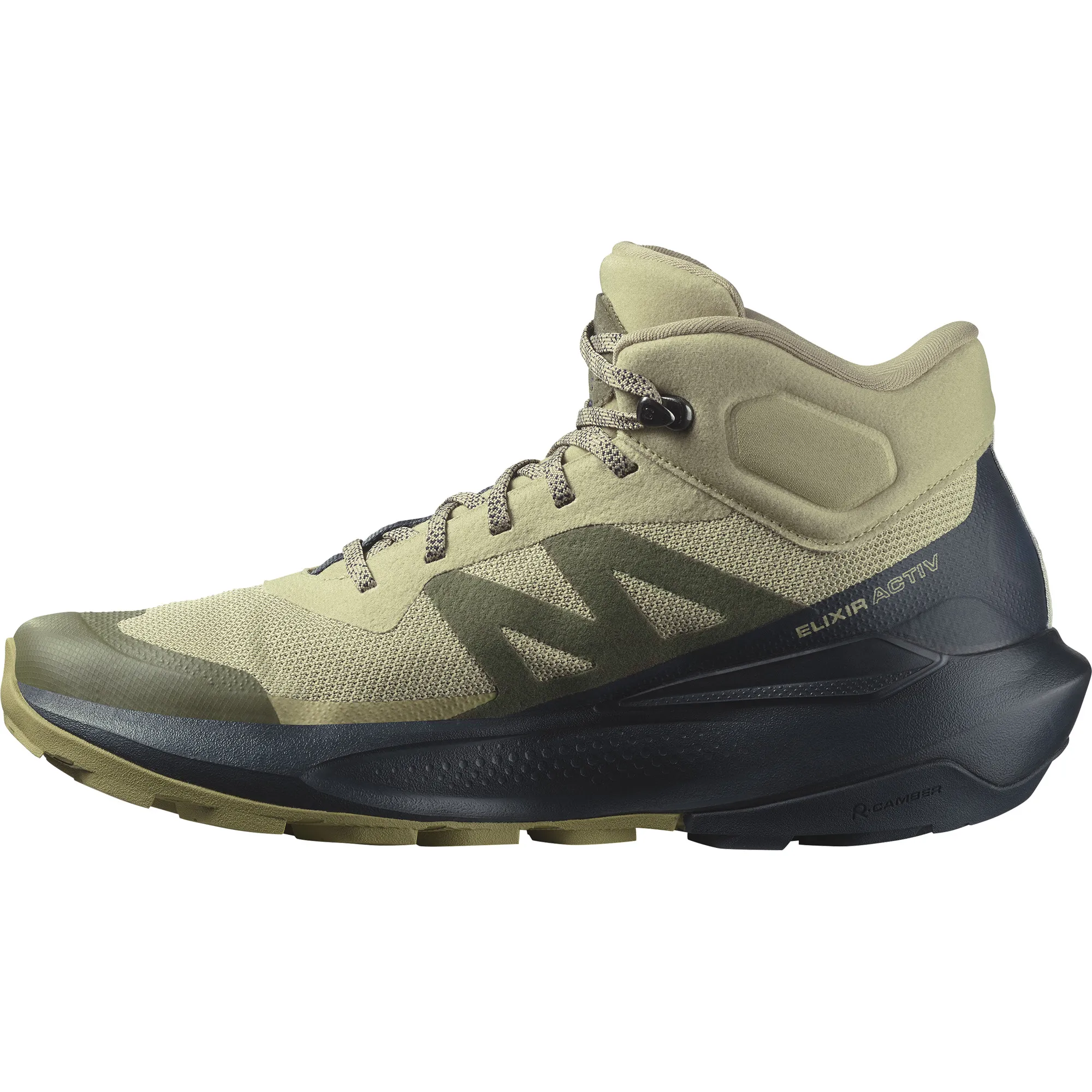 Salomon Men's Elixir Activ Mid GORE-TEX Slate Green/Carbon/Glacier Gray | Buy Salomon Men's Elixir Activ Mid GORE-TEX 