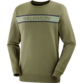 Salomon Men's Essential Crew Neck Forest Night/Grape Leaf | Buy Salomon Men's Essential Crew Neck Forest Night/Grape L