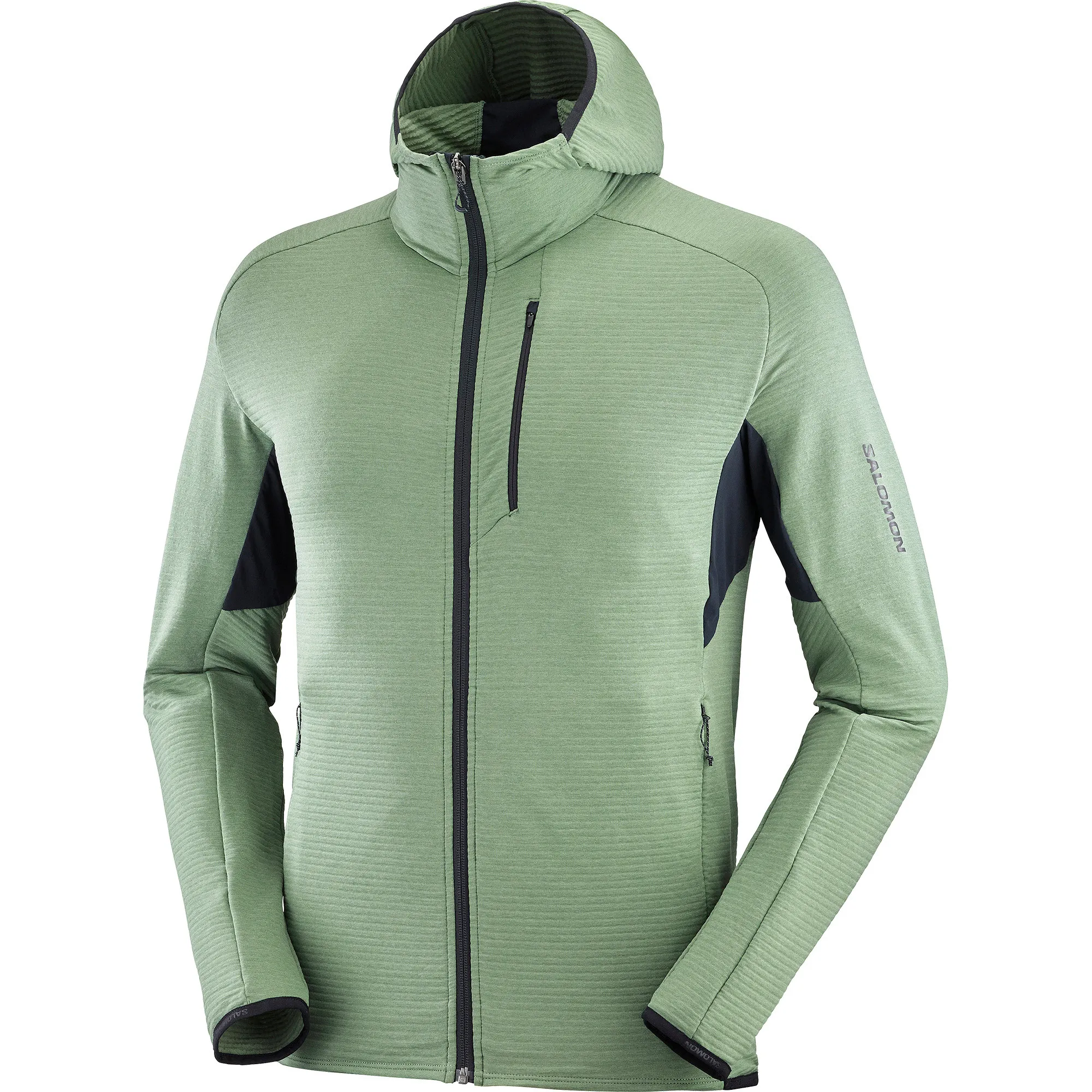 Salomon Men's Essential Lightwarm Hoodie Laurel Wreath | Buy Salomon Men's Essential Lightwarm Hoodie Laurel Wreath he