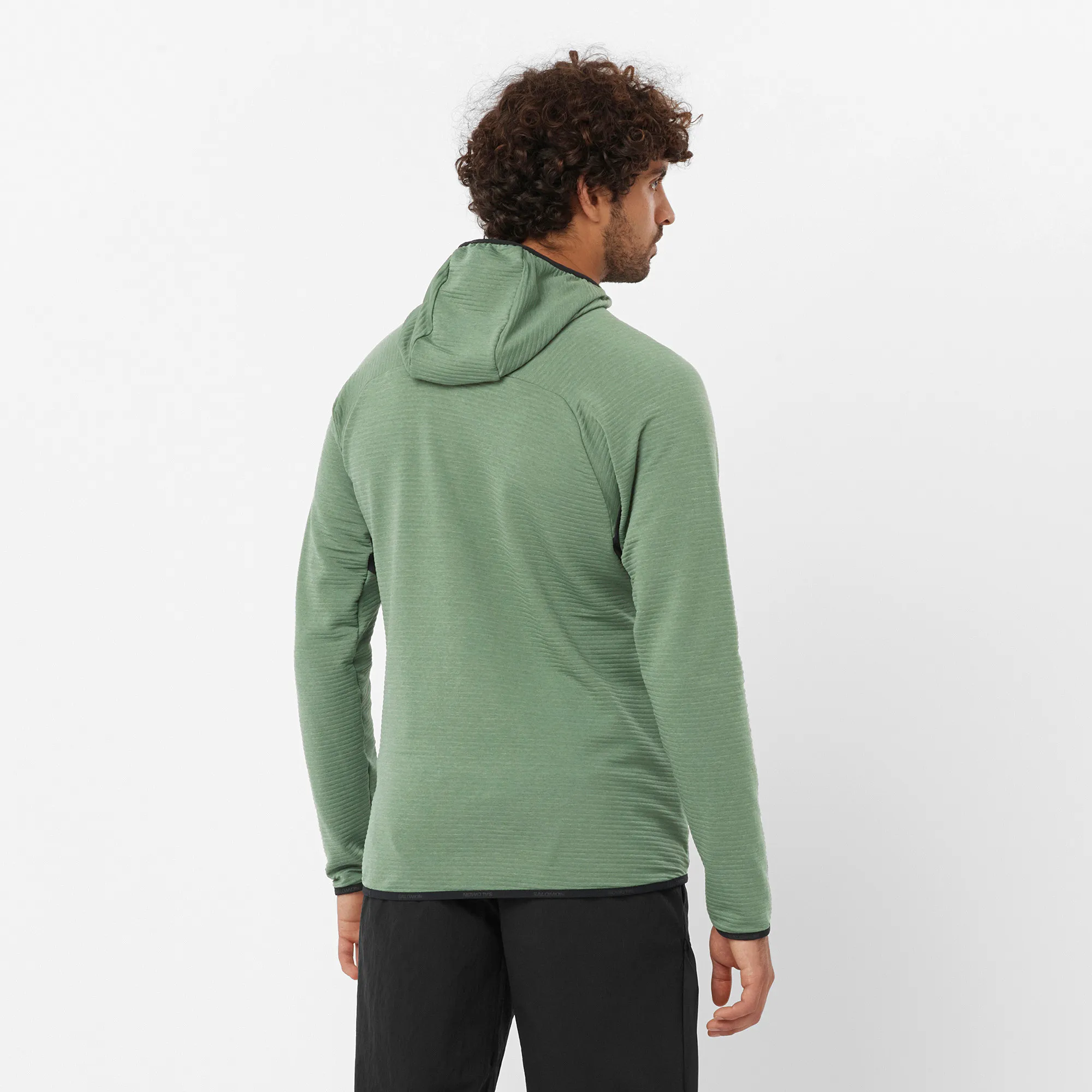 Salomon Men's Essential Lightwarm Hoodie Laurel Wreath | Buy Salomon Men's Essential Lightwarm Hoodie Laurel Wreath he