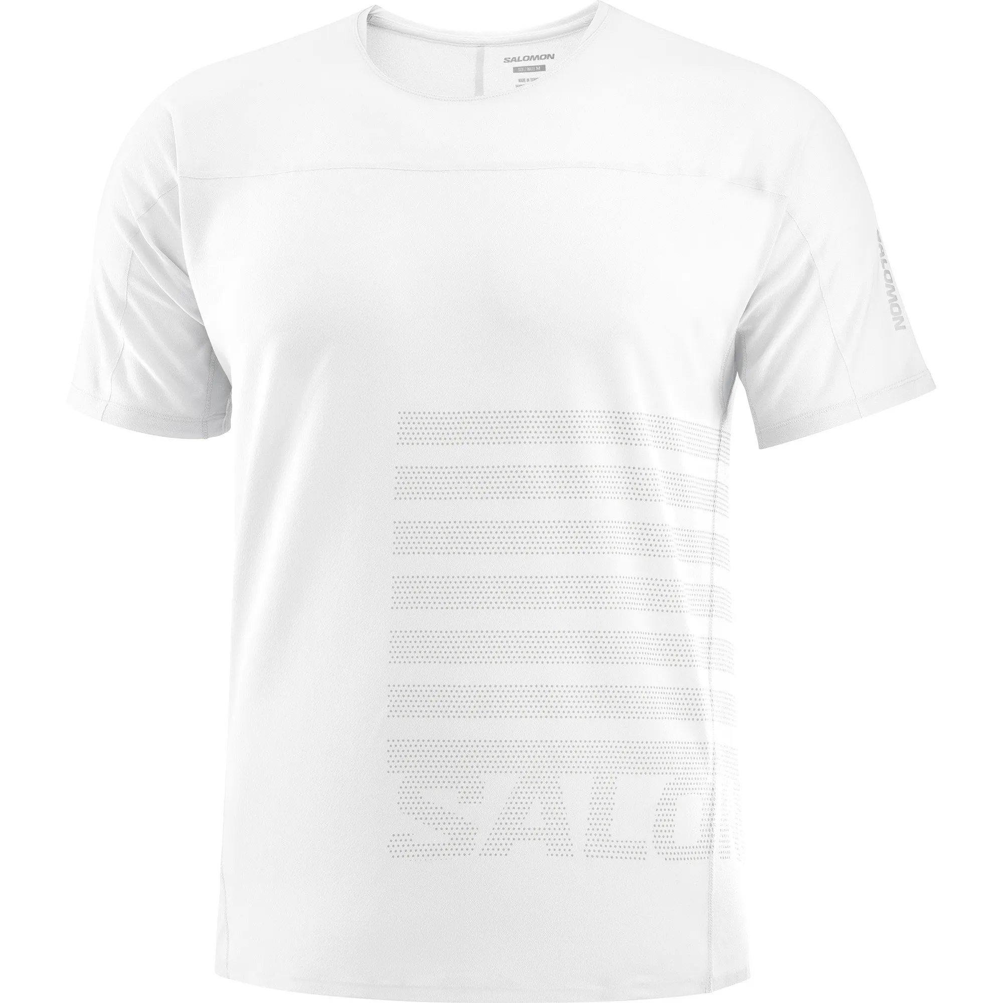 Salomon Men's Sense Aero Graphic Tee White | Buy Salomon Men's Sense Aero Graphic Tee White here | Outnorth