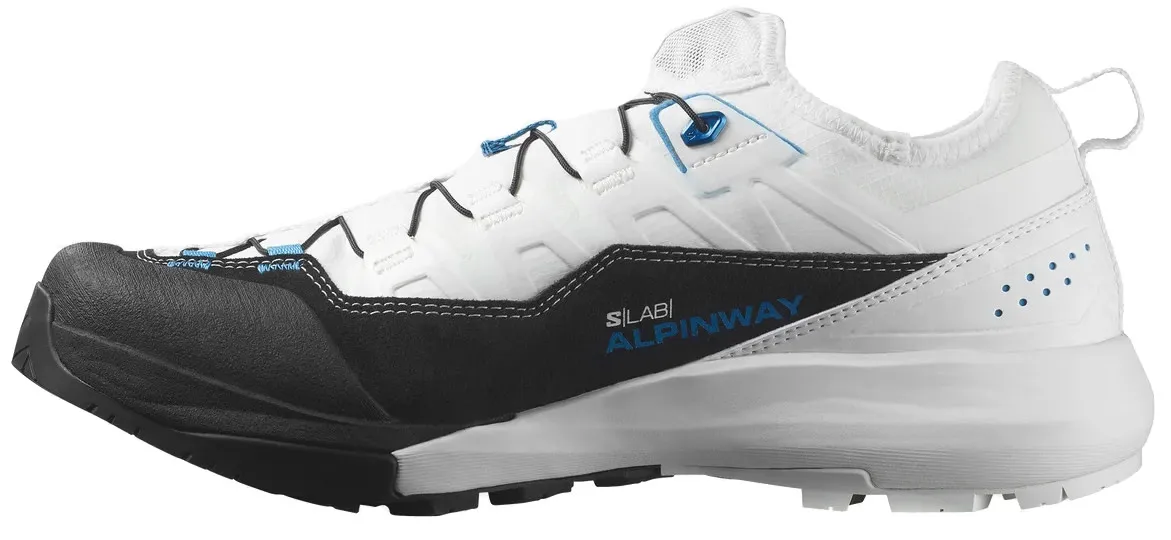 Salomon Unisex S/Lab Alpinway White/Black/Transcend Blue | Buy Salomon Unisex S/Lab Alpinway White/Black/Transcend Blue here | O