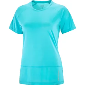 Salomon Women's Cross Run Tee Peacock Blue | Buy Salomon Women's Cross Run Tee Peacock Blue here | Outnorth