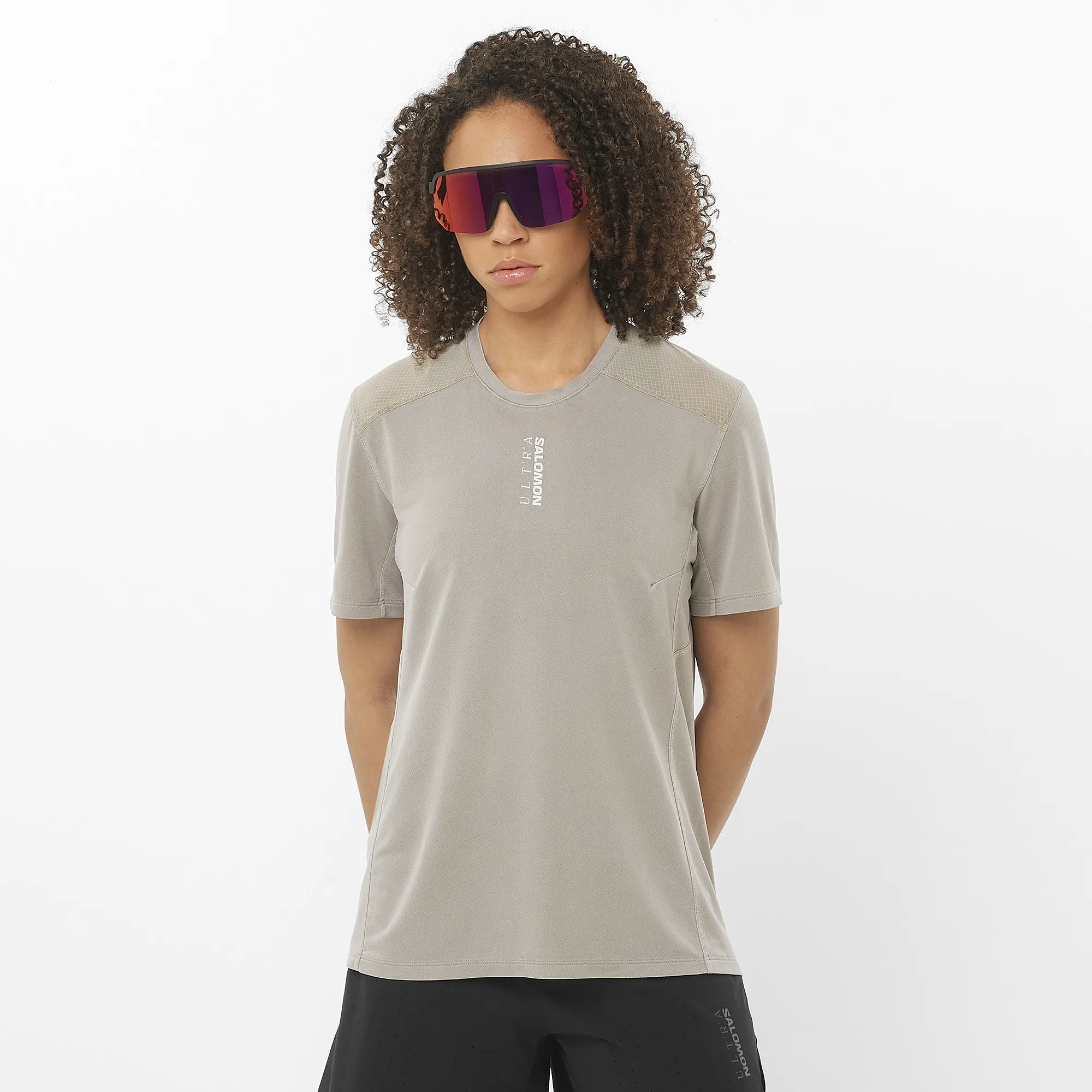 Salomon Women's S/Lab Salomon Ultra Tee Vintage Khaki | Buy Salomon Women's S/Lab Salomon Ultra Tee Vintage Khaki here