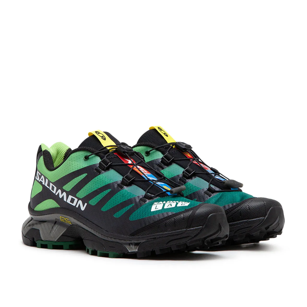 salomon xt-4 og (eden / bright lime green / white)