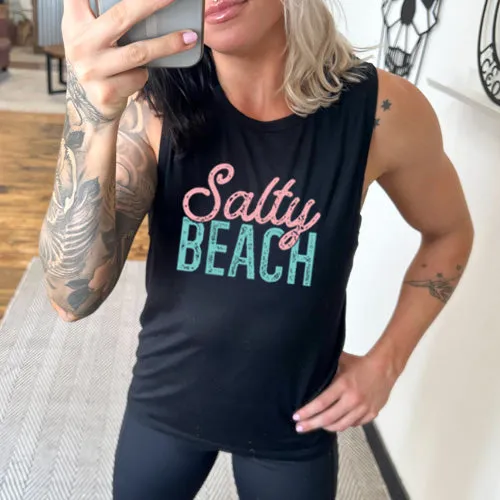 Salty Beach Muscle Tank