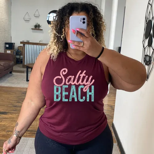 Salty Beach Muscle Tank