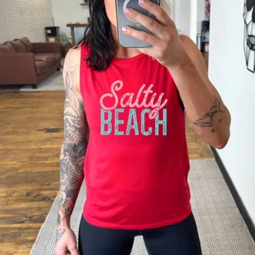 Salty Beach Muscle Tank